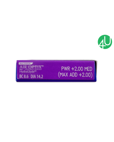 Мультифокальні контактні лінзи на один місяць Air Optix plus HydraGlyde Multifocal