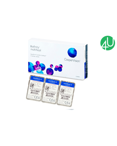 Мультифокальні контактні лінзи на місяць Biofinity Multifocal