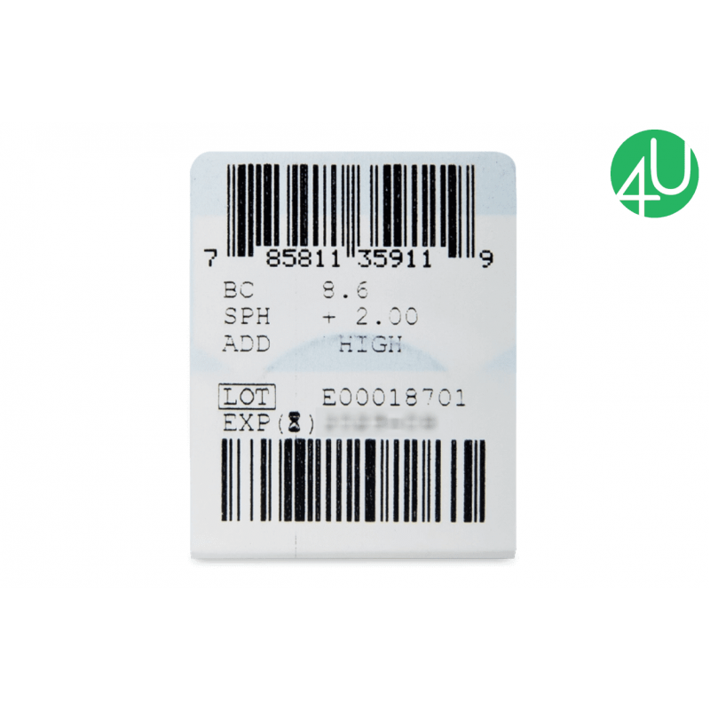 Мультифокальні контактні лінзи на один місяць PureVision 2 Multi-Focal