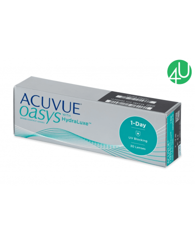 Одноденні контактні лінзи Acuvue Oasys 1-Day with Hydraluxe 30 шт