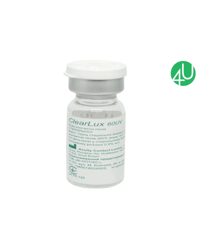 Контактні лінзи Традиційного носіння ClearLux 60 UV