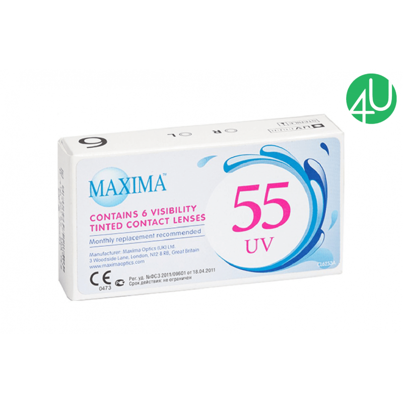 Традиційні лінзи на півроку Maxima 55 Vial