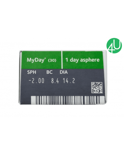 Одноденні контактні лінзи MyDay daily disponble
