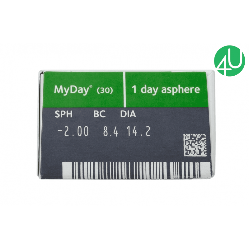 Однодневные контактные линзы MyDay daily disposable