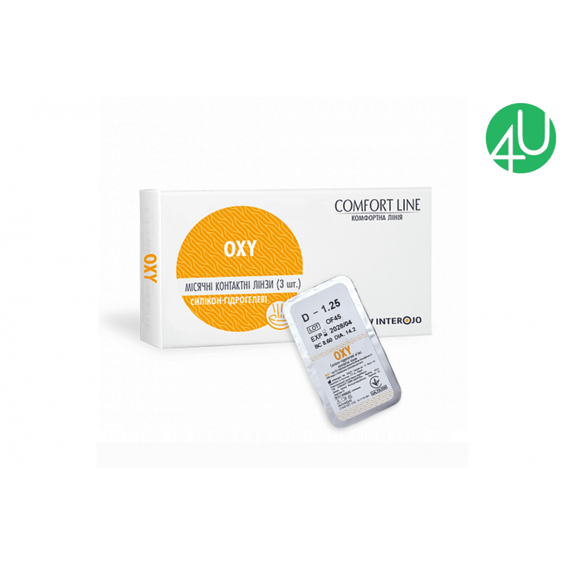 OXY TORIC ComfortLine | Торичні контактні лінзи Interojo