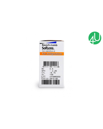 SOFLENS 66 TORIC 6 шт | Одноденні контактні лінзи для астигматизму.
