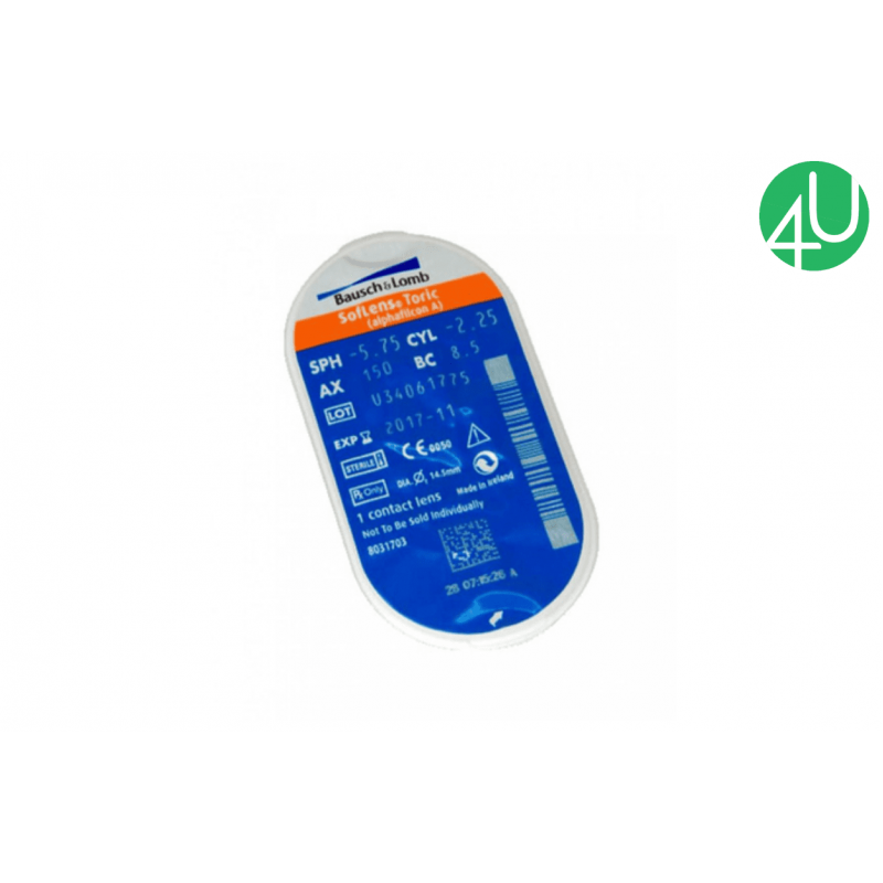 SOFLENS 66 TORIC 6 шт | Одноденні контактні лінзи для астигматизму.