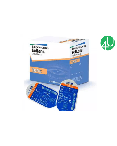 SOFLENS 66 TORIC 6 шт | Одноденні контактні лінзи для астигматизму.