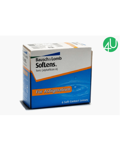 SOFLENS 66 TORIC 6 шт | Одноденні контактні лінзи для астигматизму.