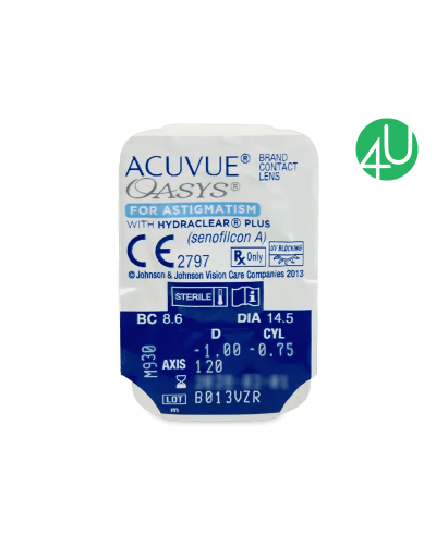 Торичні Лінзи (для корекції астигматизму) Acuvue Oasys for Astigmatism