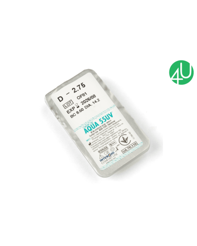 Контактні лінзи на один місяць Aqua 55UV