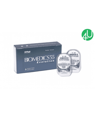 Контактні лінзи на місяць Biomedics 55 Evolution