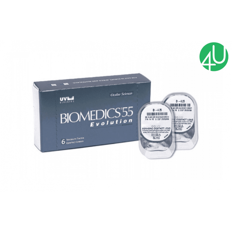 Контактные линзы на один месяц Biomedics 55 Evolution