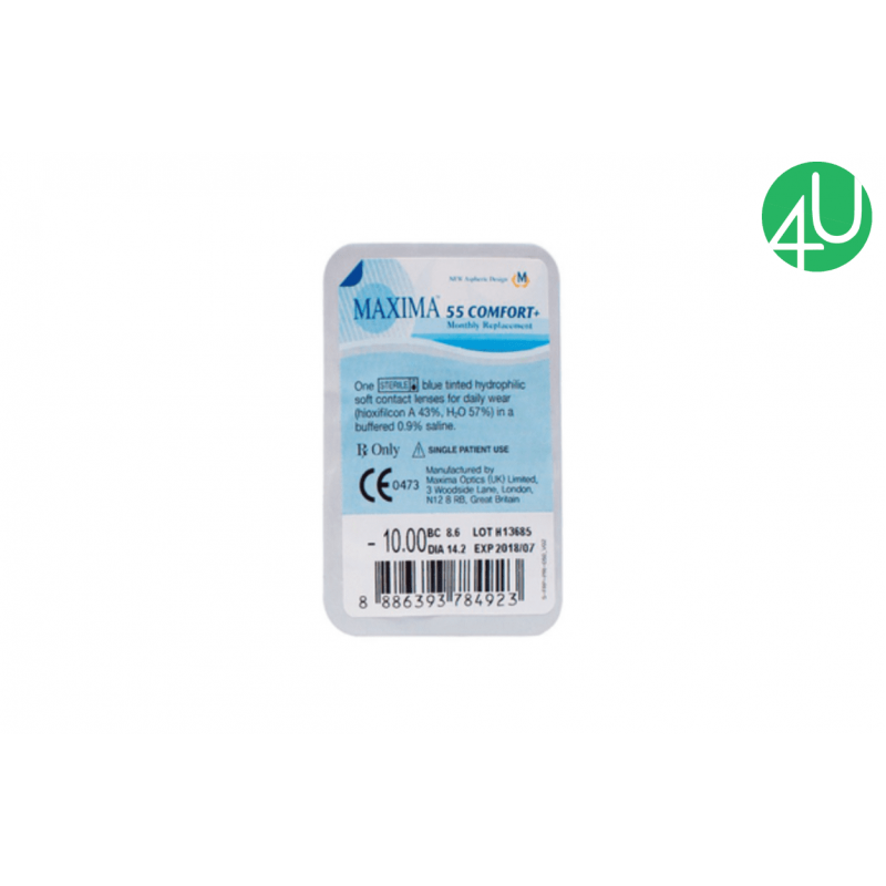 Контактные линзы Maxima 55 Comfort Plus