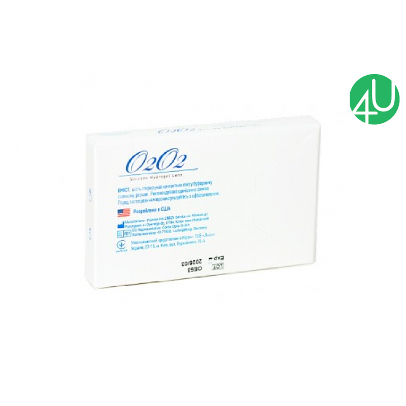 Контактні лінзи на місяць O2O2