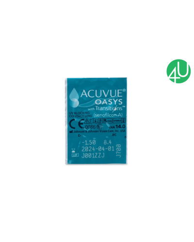 Контактні лінзи на 12 днів Acuvue Oasys With Transitions