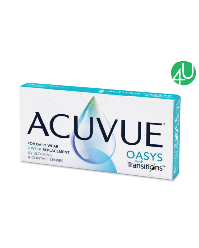 Контактні лінзи на 12 днів Acuvue Oasys With Transitions