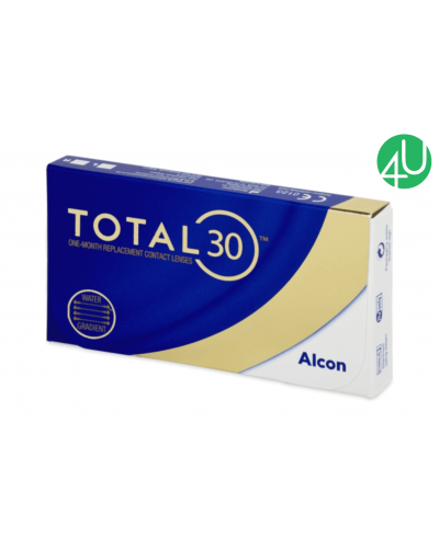 Контактные линзы на один месяц Alcon Total 30