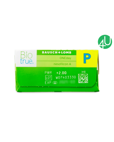 Мультифокальні контактні лінзи одноденні Biotrue ONEday For Presbyopia