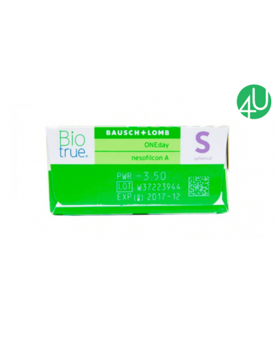 Одноденні контактні лінзи Biotrue ONEday