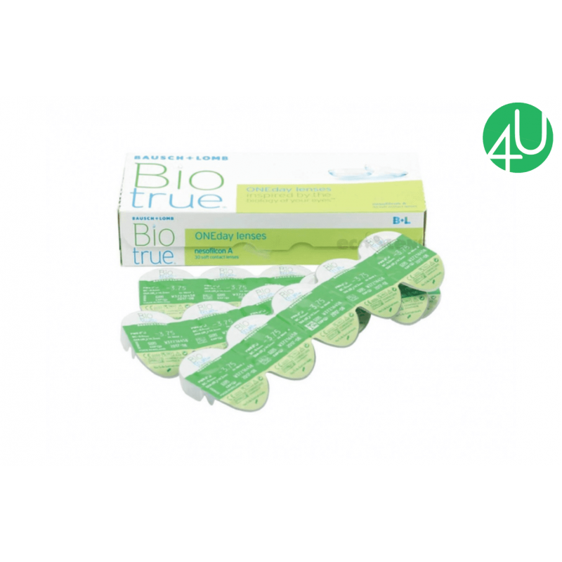 Однодневные контактные линзы Biotrue ONEday 