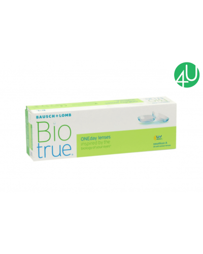 Одноденні контактні лінзи Biotrue ONEday