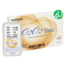 O2O2 Toric торичні контактні лінзи Interojo