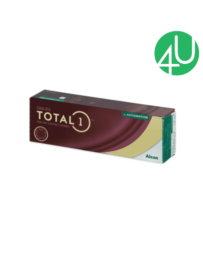 Торичні одноденні контактні лінзи Alcon Dailies Total 1 For Astigmatism