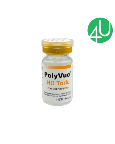 Контактні Торичні лінзи PolyVue HD Toric