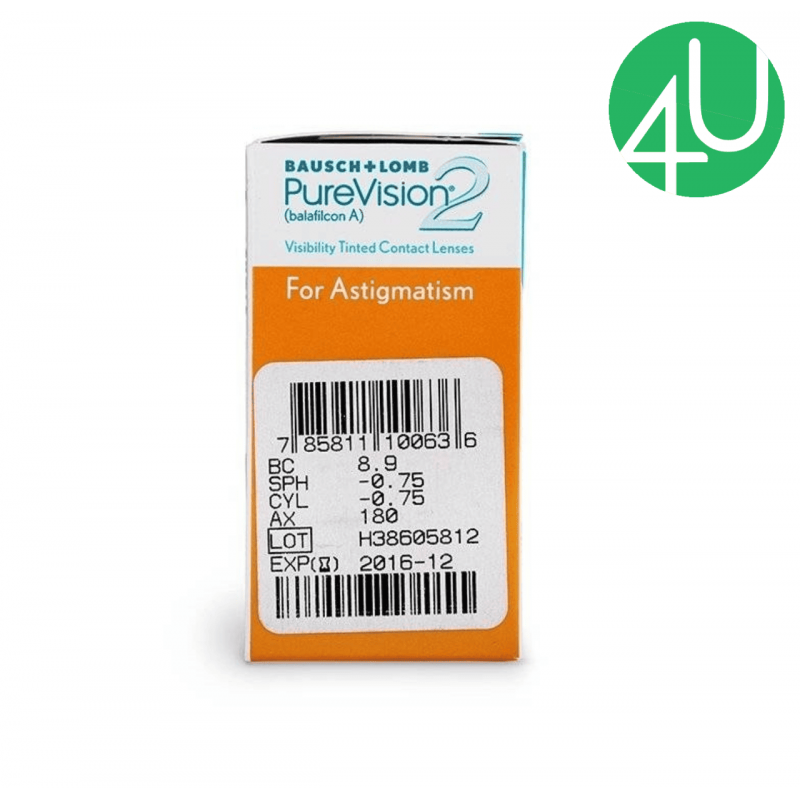 Торичні контактні лінзи PureVision 2 HD для Astigmatism