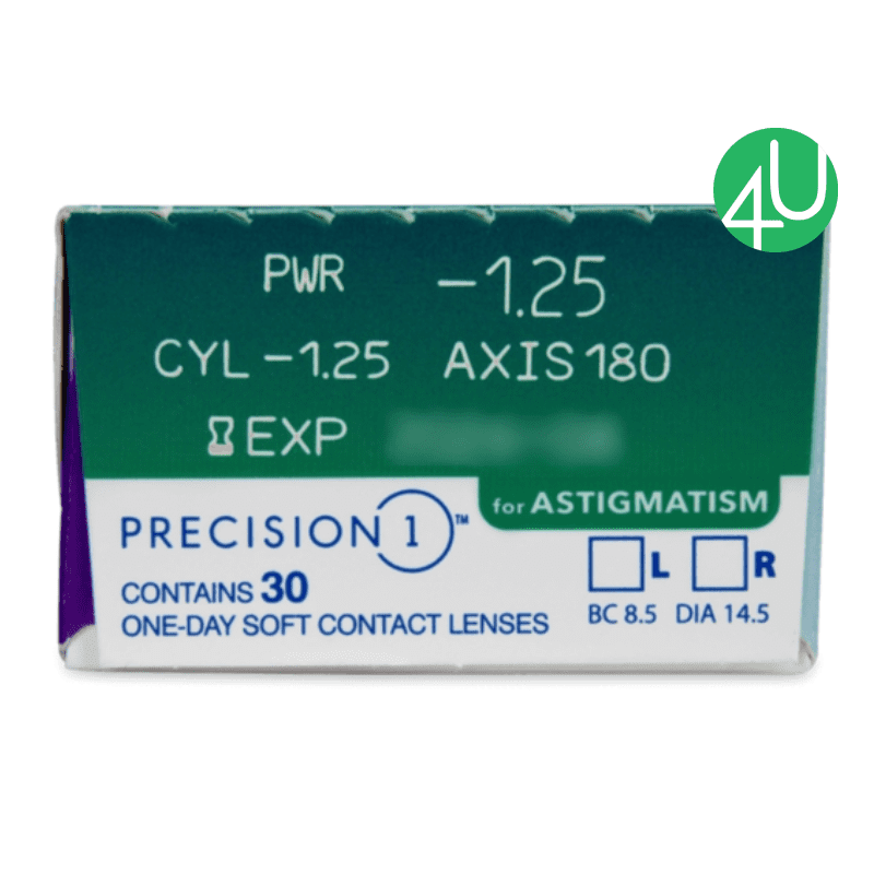 Контактные линзы для астигматизма Precision 1 For Astigmatism